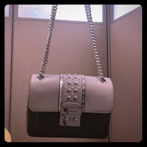 Michael Kors crossbody shoulder bag, gray black